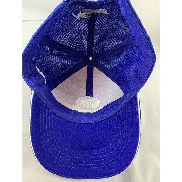 NAPA Racing Team Adjustable Blue Baseball Cap Embroidered Logos NASCAR IndyCar - Picture 3 of 9